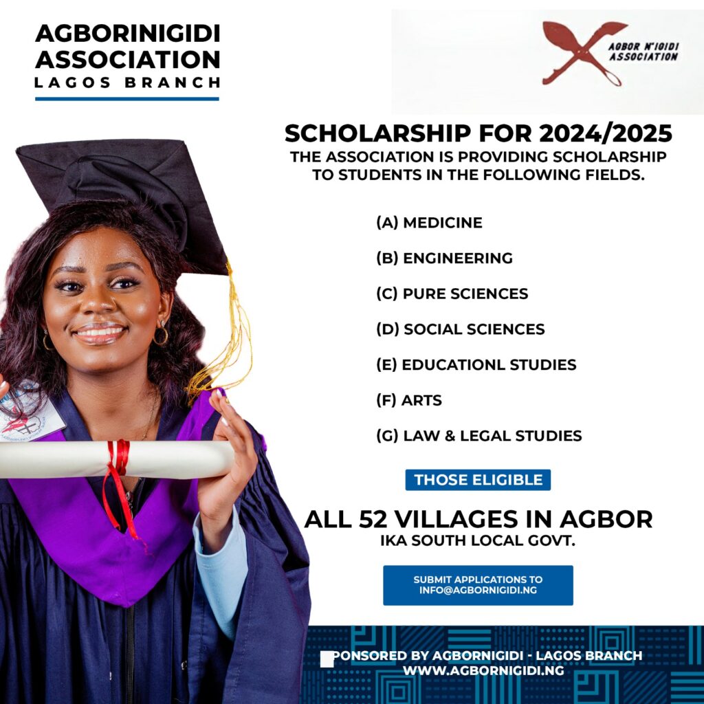 Agbornigidi Scholarship banner